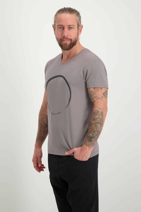 Yoga Tee Moksha Zen - Volcanic Glass