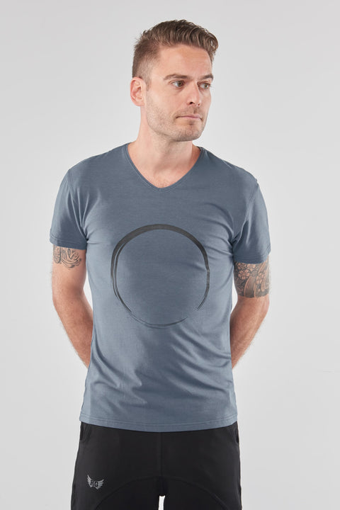 Yoga Tee Moksha Zen - Green Earth