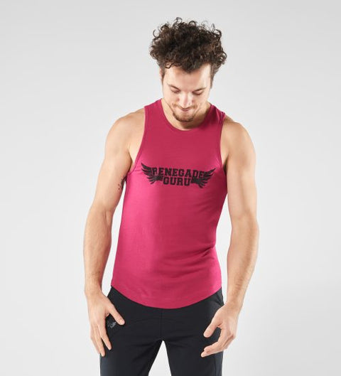 Yoga Tank Top Moksha - Marsala Spice