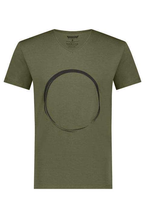 Yoga Tee Moksha Zen - Olive