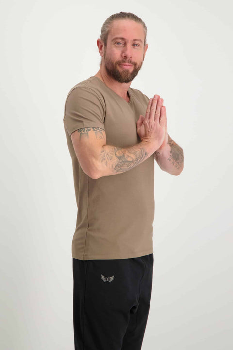 Yoga Tee Moksha - Inca Cacao