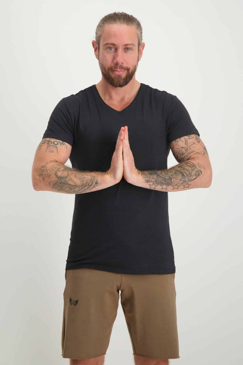 Yoga Tee Moksha - Urban Black