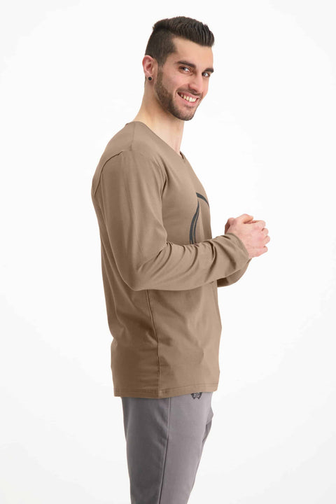 Rudra longsleeve Zen - Inca Cacao