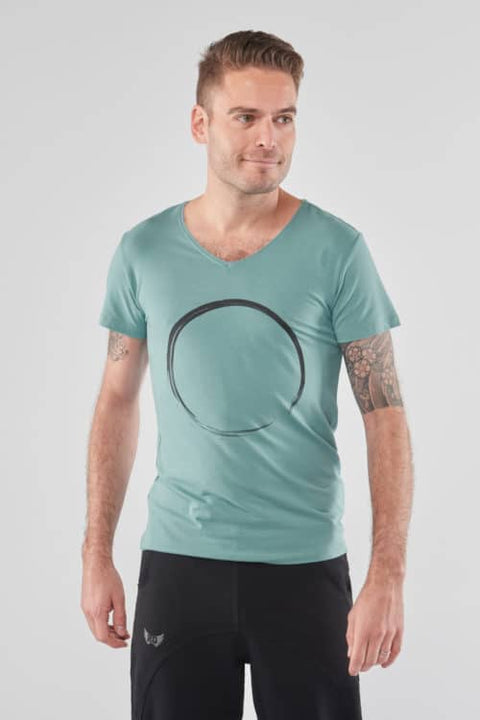 Yoga Tee Moksha Zen - Sea Green