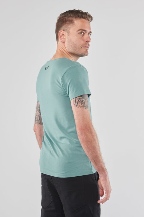 Yoga Tee Moksha Zen - Sea Green