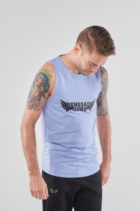 Yoga Tank Moksha - Blue Skies