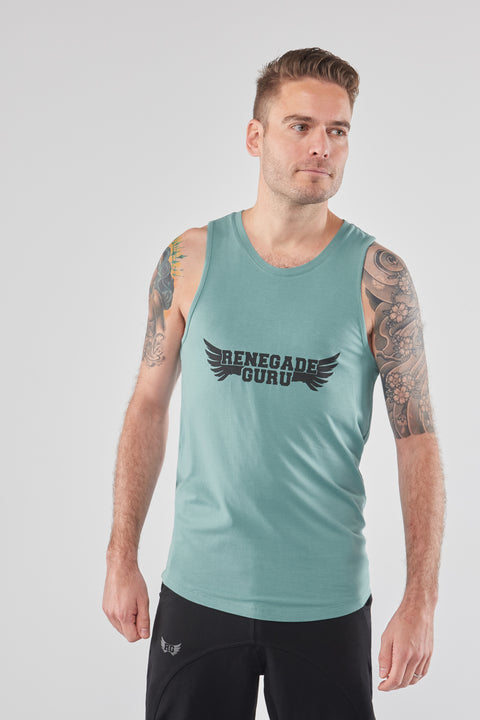 Yoga Tank Moksha - Sea Green