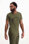 Yoga Tee Moksha Zen - Olive