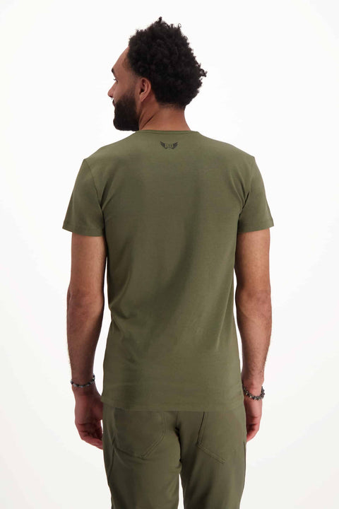Yoga Tee Moksha Zen - Olive