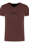 Yoga Tee Namaste - Marron