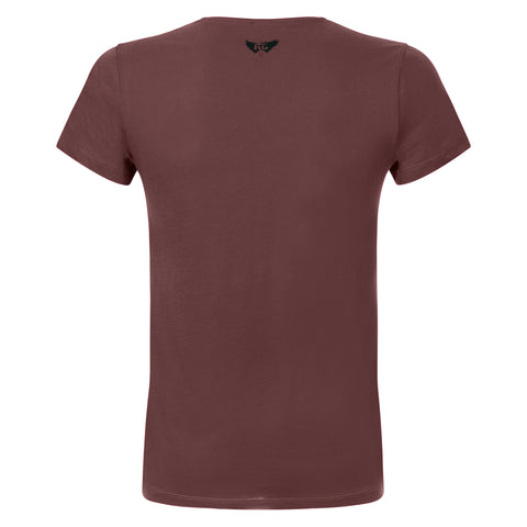 Yoga Tee Namaste - Marron