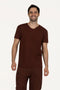 Yoga Tee Namaste - Marron