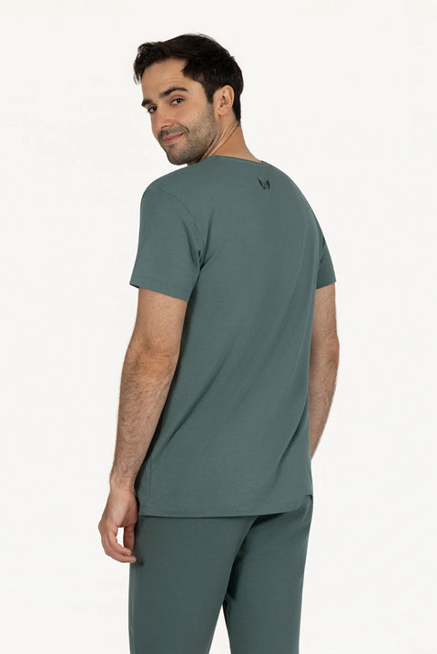 Yoga Tee Namaste - Forest