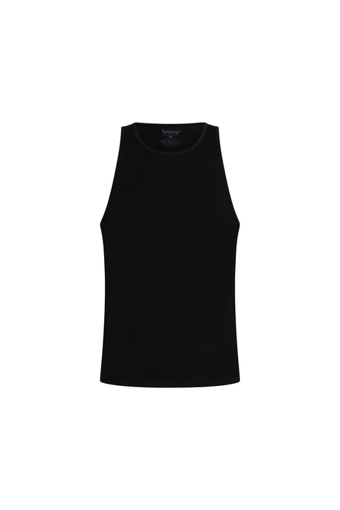 Rhav Yoga Sports Tank  - Onyx Black