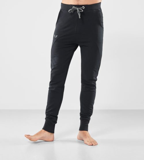 Arjuna Organic Yoga Pants for men - Urban Black