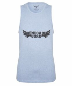 Heren Yoga Tank Moksha - Blue Skies van Renegade Guru