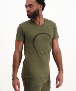 Long yoga shirt Moksha Zen-Olive-4033306